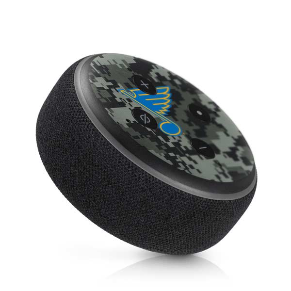 NHL St. Louis Blues Camo Amazon Echo Dot Skin