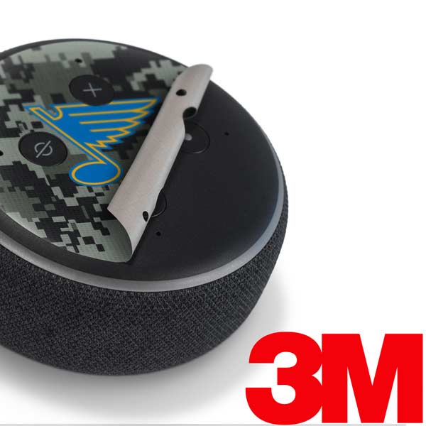 NHL St. Louis Blues Camo Amazon Echo Dot Skin