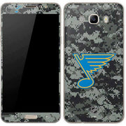 NHL St. Louis Blues Camo Galaxy J7 Skin