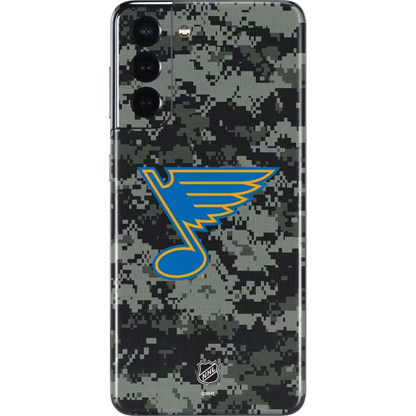 NHL St. Louis Blues Camo Galaxy S21 5G Skin
