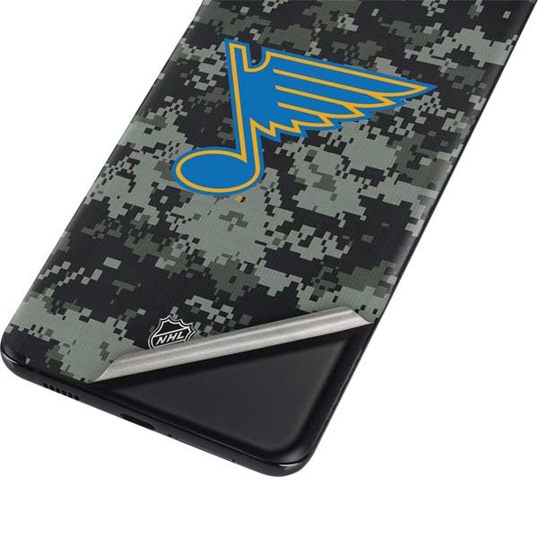 NHL St. Louis Blues Camo Galaxy S21 5G Skin