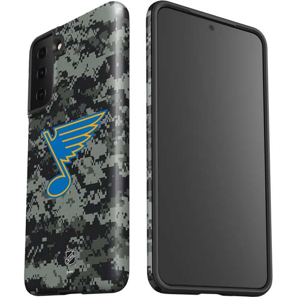 NHL St. Louis Blues Camo Galaxy S21 Plus 5G Pro Case