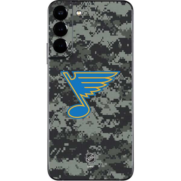 NHL St. Louis Blues Camo Galaxy S22 Plus Skin