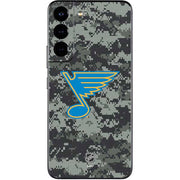 NHL St. Louis Blues Camo Galaxy S22 Skin