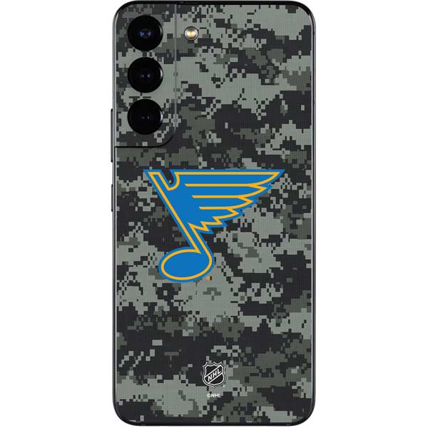 NHL St. Louis Blues Camo Galaxy S22 Skin