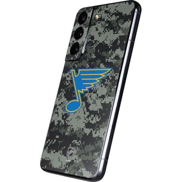 NHL St. Louis Blues Camo Galaxy S22 Skin