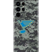 NHL St. Louis Blues Camo Galaxy S22 Ultra Skin