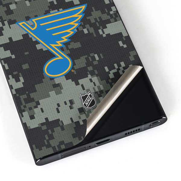 NHL St. Louis Blues Camo Galaxy S24 Ultra Skin
