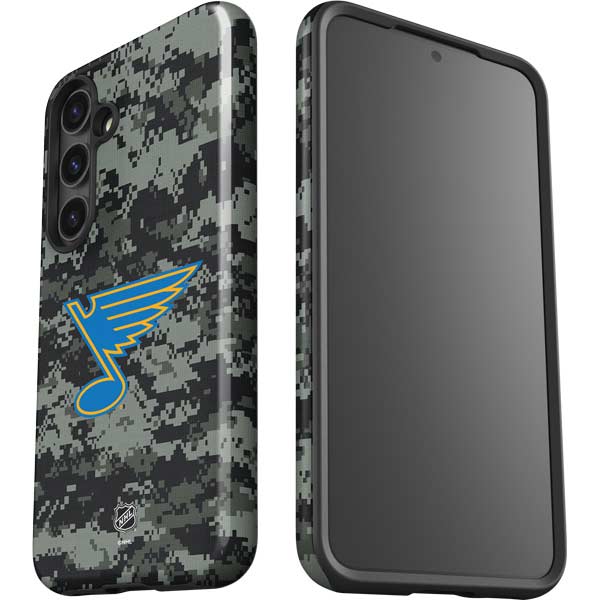 NHL St. Louis Blues Camo Galaxy S25 Impact Case