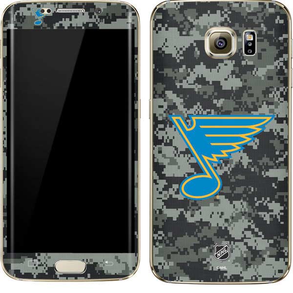 NHL St. Louis Blues Camo Galaxy S7 Edge Skin