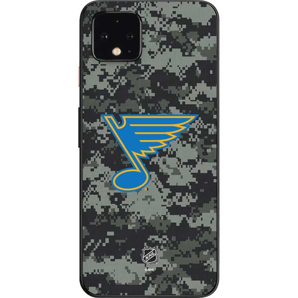 NHL St. Louis Blues Camo Google Pixel 4 Skin