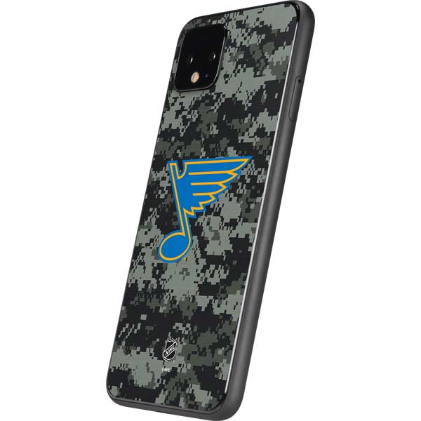 NHL St. Louis Blues Camo Google Pixel 4 Skin