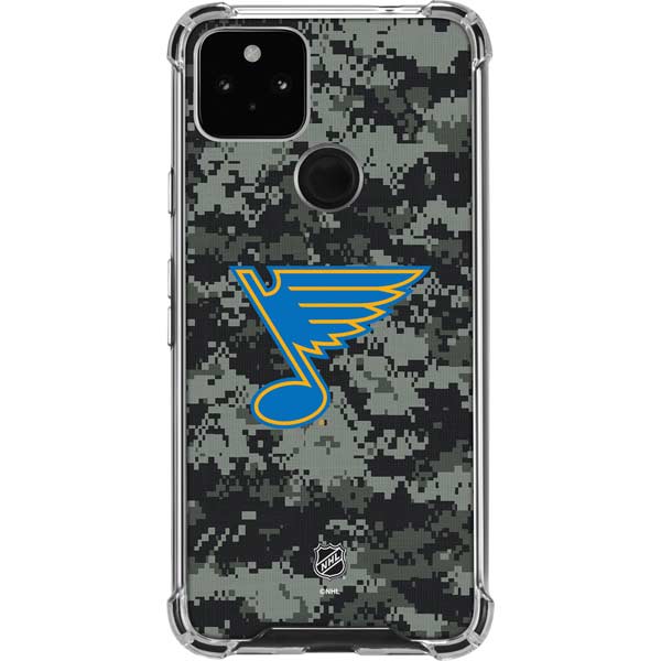 NHL St. Louis Blues Camo Pixel Cases