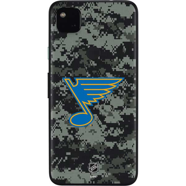 NHL St. Louis Blues Camo Google Pixel 4a Skin