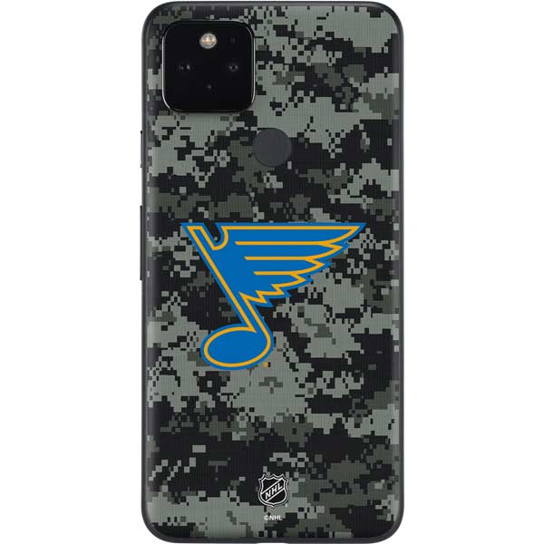 NHL St. Louis Blues Camo Google Pixel 5 Skin