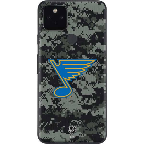 NHL St. Louis Blues Camo Google Pixel 5a Skin
