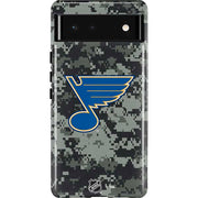 NHL St. Louis Blues Camo Pixel Cases