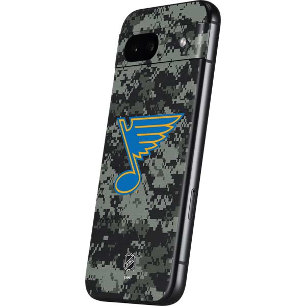 NHL St. Louis Blues Camo Google Pixel 8a Skin