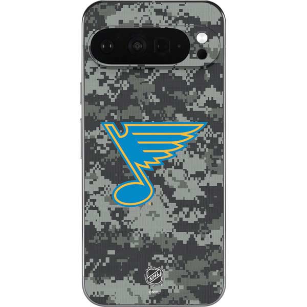 NHL St. Louis Blues Camo Google Pixel 9 Pro XL Skin