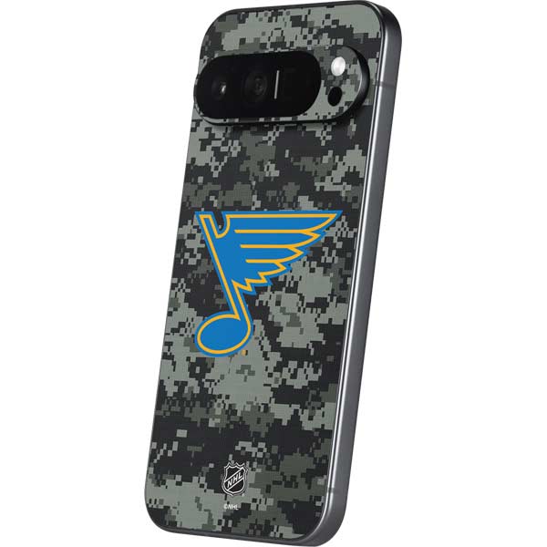 NHL St. Louis Blues Camo Google Pixel 9 Pro XL Skin