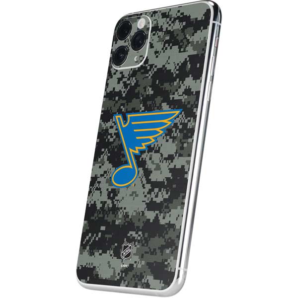 NHL St. Louis Blues Camo iPhone 11 Pro Max Skin