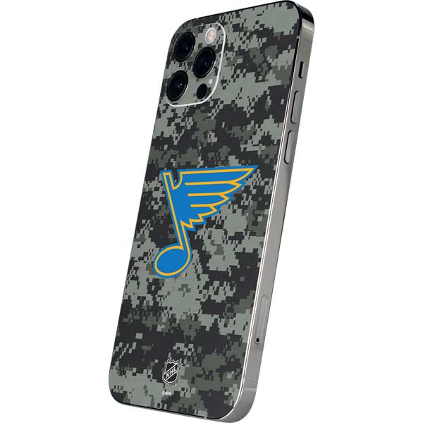 NHL St. Louis Blues Camo iPhone 12 Pro Skin