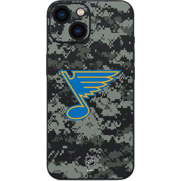 NHL St. Louis Blues Camo iPhone 13 Mini Skin