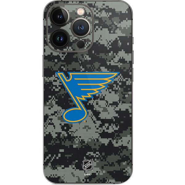 NHL St. Louis Blues Camo iPhone 13 Pro Skin