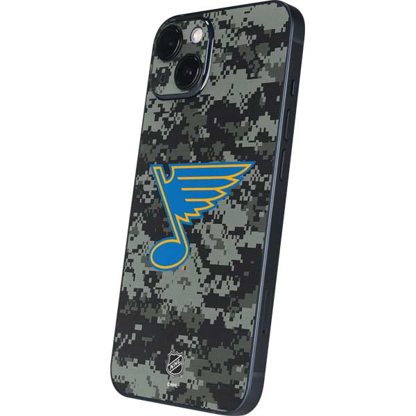 NHL St. Louis Blues Camo iPhone 13 Skin