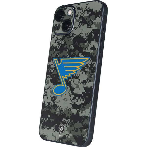 NHL St. Louis Blues Camo iPhone 15 Skin