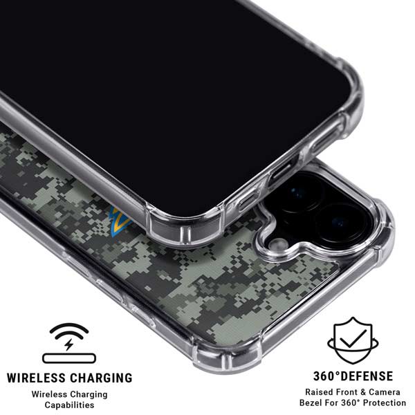NHL St. Louis Blues Camo iPhone 16 MagSafe Case