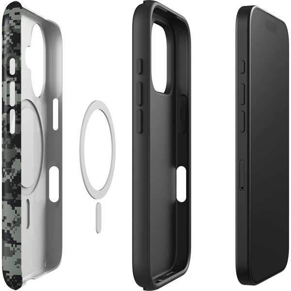 NHL St. Louis Blues Camo iPhone 16 Magsafe Impact Case