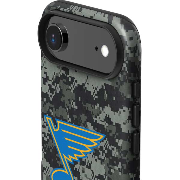 NHL St. Louis Blues Camo iPhone 17 Air Impact Case