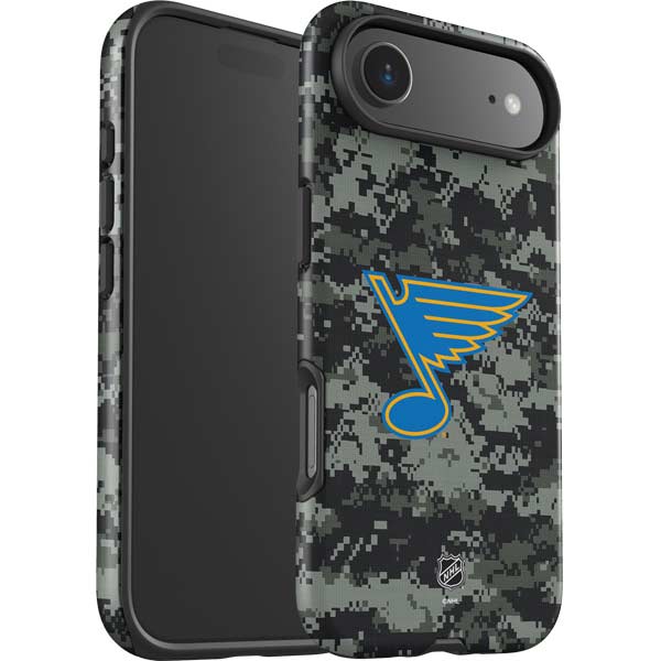 NHL St. Louis Blues Camo iPhone 17 Air Impact Case