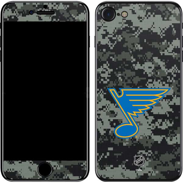 NHL St. Louis Blues Camo iPhone SE (2nd & 3rd Gen) Skin