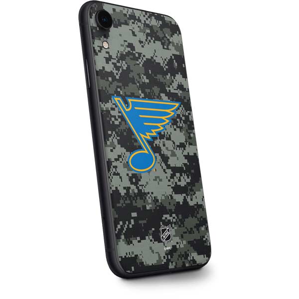 NHL St. Louis Blues Camo iPhone XR Skin