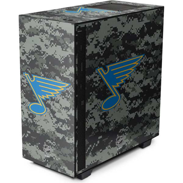 NHL St. Louis Blues Camo NZXT H510 Compact ATX Mid-Tower Case Skin