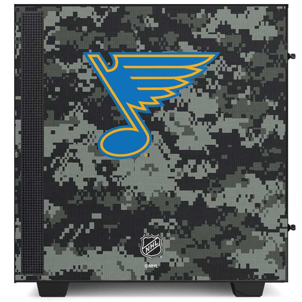 NHL St. Louis Blues Camo NZXT H510 Compact ATX Mid-Tower Case Skin