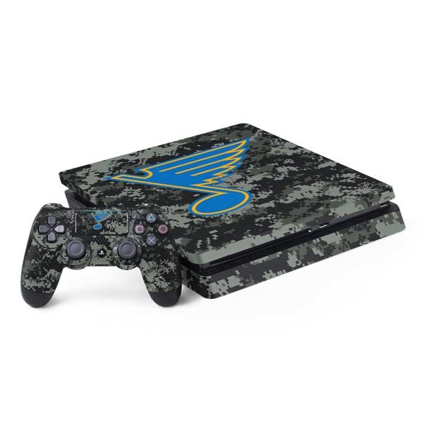 NHL St. Louis Blues Camo PS4 Slim Bundle Skin