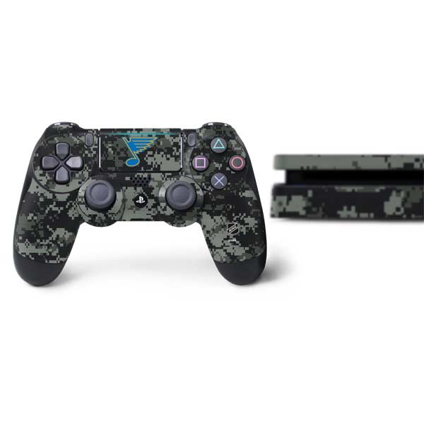 NHL St. Louis Blues Camo PS4 Slim Bundle Skin