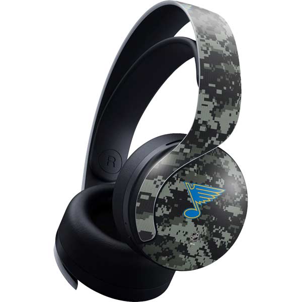 NHL St. Louis Blues Camo PULSE 3D Wireless Headset for PS5 Skin