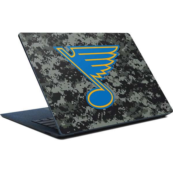 NHL St. Louis Blues Camo Surface Laptop Skin