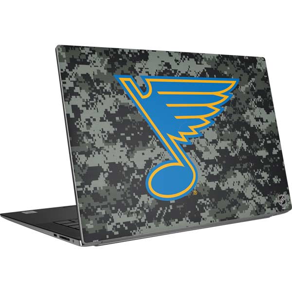 NHL St. Louis Blues Camo Dell XPS Skin