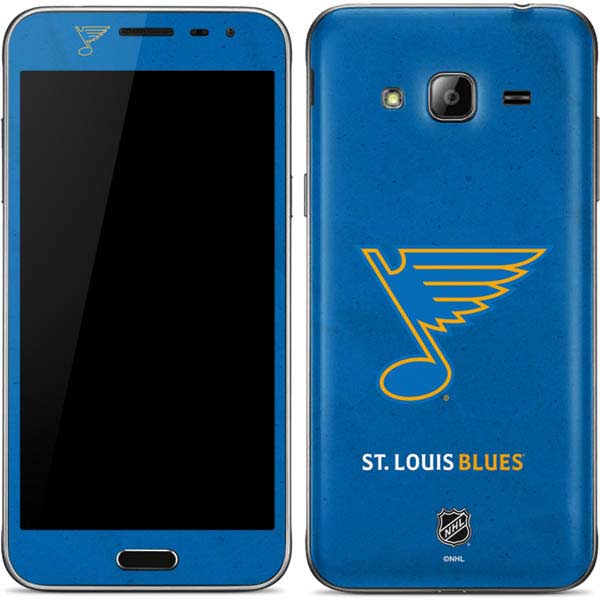 NHL St. Louis Blues Distressed Galaxy J3 Skin