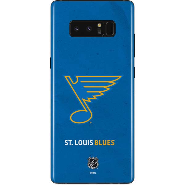 NHL St. Louis Blues Distressed Galaxy Note 8 Skin