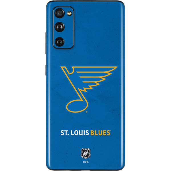 NHL St. Louis Blues Distressed Galaxy S20 Fan Edition Skin