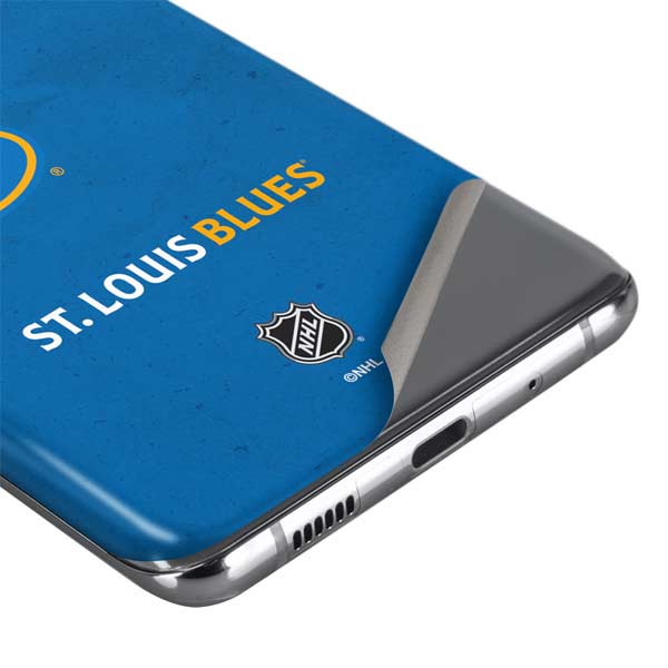 NHL St. Louis Blues Distressed Galaxy S20 Skin