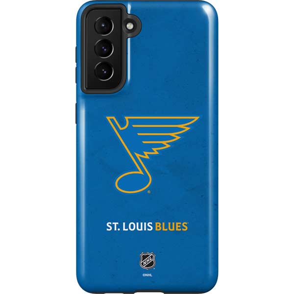 NHL St. Louis Blues Distressed Galaxy S21 Plus 5G Pro Case