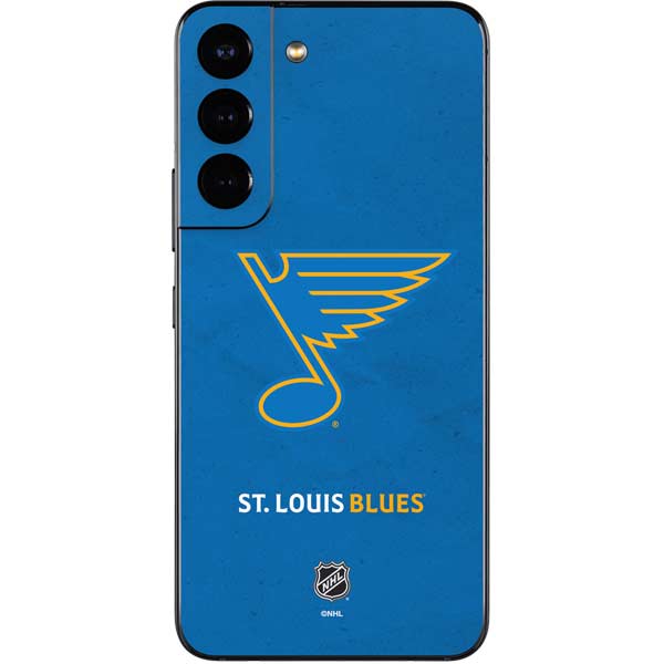 NHL St. Louis Blues Distressed Galaxy S22 Skin