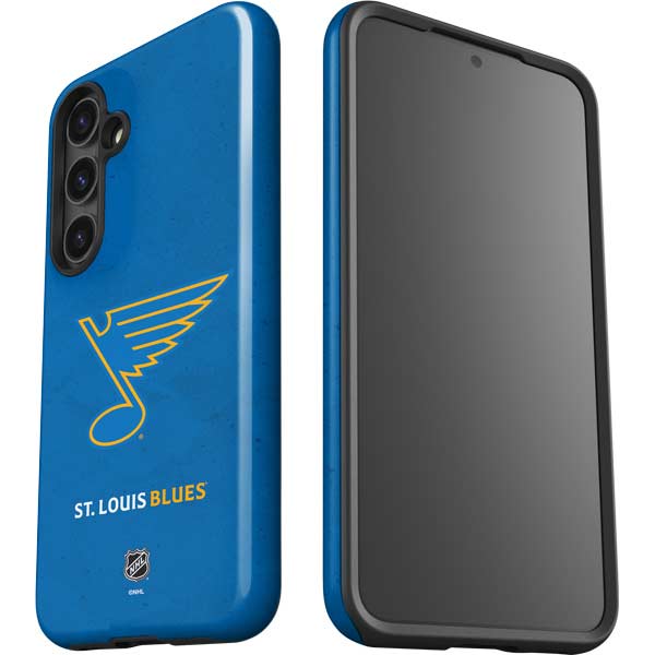 NHL St. Louis Blues Distressed Galaxy S24 Impact Case